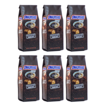 Snickers Caramel, Peanuts, Nougat & Chocolate Ground Coffee, 10 oz bag, 6-pack - $52.00