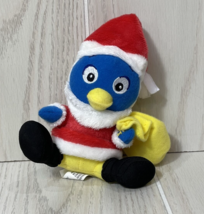 Fisher Price Backyardigans Pablo Penguin Plush Santa Claus Suit small mini toy - $11.57