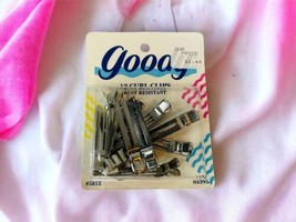 Vintage 1984 GOODY 12 Pin Curl Clips #5812 NEW NOS Hair Retro Beauty - £10.99 GBP