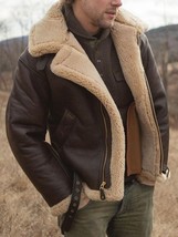 Winter Men   Jackets Casual Solid PU Leather Warm Coat Long Sleeve Fashi... - $241.05