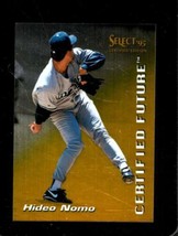 1995 Select Certified Future #3 Hideo Nomo Nmmt Dodgers *X75742 - £3.51 GBP