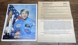 NASA Engineer Owned Signed Frank Culbertson Astronaut Photo And Bio Data CV - $39.59