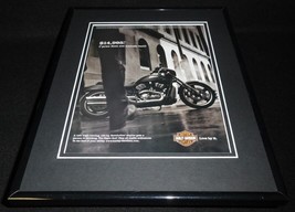 Harley Davidson 2007 Revolution Framed 11x14 ORIGINAL Vintage Advertisement  - $34.64