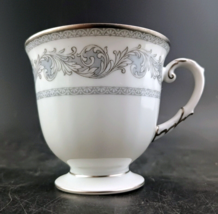 K&amp;A Krautheim Selb Bavaria &#39;Argenta&#39; Footed Demitasse Coffee Cup, Fine P... - $14.00