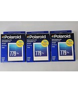 Lot of 3 - Polaroid 779 High Speed Color Instant Film Exp 2002 Sealed! - $24.70