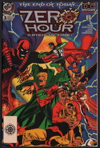 Zero Hour #3 SIGNED Jerry Ordway AND Dan Jurgens ~ Superman Green Lantern Flash  - £19.50 GBP