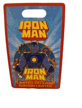 Disney Parks Marvel Studios IRON MAN BLUE STEEL LR Collectible Trading P... - £14.02 GBP