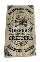 Halloween Skull Haunted House Dinner Paper Napkins Hand Bath Buffet Towels 32 Pk - £14.55 GBP