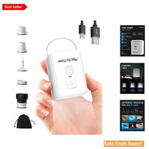 Compact Mini Air Pump with 1600mAh Battery - Perfect for Travel &amp; Inflat... - $21.73