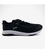 PUMA Fusion Grip Black Silver Quiet Shade Mens Extra Wide Spikeless Golf... - $102.50 CAD