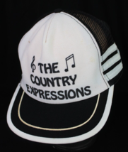vintage trucker hat &quot; THE COUNTRY EXPRESSIONS&quot; band snapback foam cap Ohio - £25.43 GBP