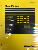 Komatsu PC400-8R PC400LC-8R PC450-8R PC450LC-8R Service Repair Printed M... - $95.00