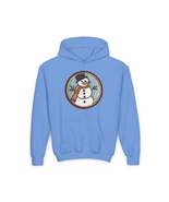 Snowman Embroidered Patch Faux Chenille Christmas Winter - Youth Heavy B... - £34.09 GBP