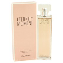 Eternity Moment by Calvin Klein 3.4 oz Eau De Parfum Spray - $27.98