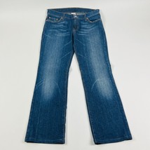 Lucky Brand Midrise Flare Womens Jeans Size 29 Regular Stretch Blue Medium Wash - $23.74