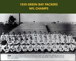 1939 GREEN BAY PACKERS 8X10 TEAM PHOTO FOOTBALL NFL PICTURE NFL CHAMPS - £3.90 GBP