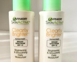 2 Garnier SkinActive SPF15 Brightening Face Moisturizer with Vitamin C, ... - £18.92 GBP