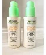 2 Garnier SkinActive SPF15 Brightening Face Moisturizer with Vitamin C, ... - £19.03 GBP
