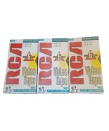 Lot of 3 RCA T-120H Standard Grade 6-Hour VHS Blank Empty Video Tape New... - $8.86