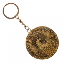 Fantastic Beasts And Where To Find Them MACUSA Logo Metal Keyring Keycha... - £6.22 GBP