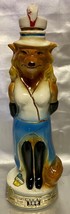 Jim Beam Renee Fox With Rolling Pin Bourbon Whiskey Decanter ~ Vintage 1971 - £13.54 GBP