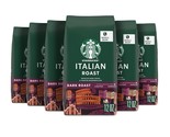 Starbucks Italian Roast Coffee Whole Bean Dark Roast 12oz (6 Bags) - £40.17 GBP