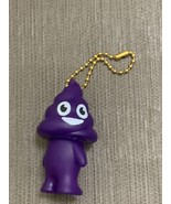 Poop Doll Poop-kun Figure Soft Vinyl Doll 60mm Doll purple Toy Poop - $29.48 CAD