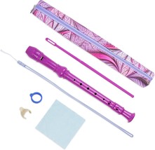 Qielizi Recorder Instrument For Beginner Kids, 2-Purple Fractal Flower - $29.97