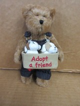 NOS Boyds Bears EDMUND 9175-28 Adopt A Friend Plush Bear with Puppies B36 D* - £35.56 GBP