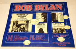 BOB DYLAN Desire 1976 Columbia Records (25&quot;) Original Store Display PROM... - $72.99