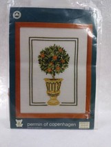 Permin of Copenhagen Danish Art Work #12-0123   20 x 26 cm DMC THREAD  - $9.90