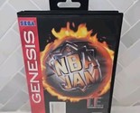 NBA Jam T.E. Tournament Edition (Sega Genesis, 1994) Game &amp; Case No Manu... - £13.19 GBP