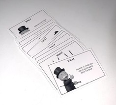 Monopoly Doctor Who 50th Anniversary 2012 Unit Cards Only - $11.75