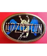 LED ZEPPELIN Epoxy PHOTO MUSIC BELT BUCKLE   - NEW - $17.77