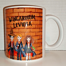 NEW RARE Wingardium Leviosa 9 3/4 Harry Potter Coffee Mug Rubeus Hagrid - $14.95