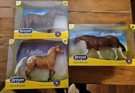 Breyer Tractor Supply 2024 Special Edition Horse Set Of 3 Petyon Lydia Bugaboo - $158.35