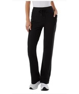 32 Degrees Womens Pants Black Semi-Flared Pockets Stretch High-Waist Active - $658.24 MXN