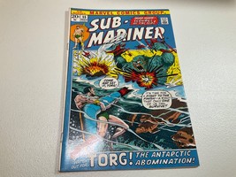 Sub-Mariner #55 Comic Book 1972 Marvel Comics Good Condition - $21.50