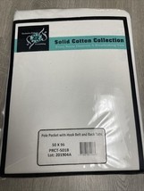 Exclusive Fabrics &amp; Furnishings Solid Cotton Collection Curtain 50x96 MH JD - $276.90 MXN