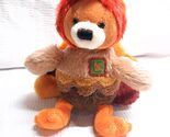 RARE Gund Autumn Surprises teddy Bear plush Turkey Thanksgiving #88350 toy - $15.00