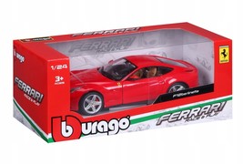 2012 Ferrari F12berlinetta - 1/24 Scale Diecast Model - Bburago - RED - Box - $38.60