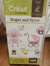 Sugar and Spice Cricut Lite Cartridge Baby Girl Toddler Toys Icons Words - $7.91