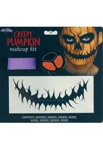 Fun World Creepy Halloween Pumpkin Costume Makeup Kit - £4.31 GBP