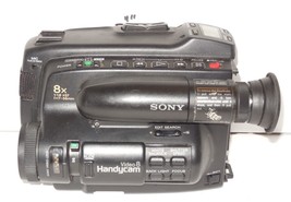 Sony handycam CCD-TR6 Video 8 Movie Camera Camcorder PARTS OR REPAIR Not working - $49.50
