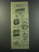 1955 Swan Advertisement - Toaster, Royal Kettle, Woodstock Electric Fire - £14.81 GBP