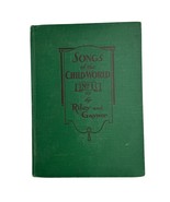 Songs of the Child World No. 1 By Riley and Gaynor 1897 The John Church ... - $18.69