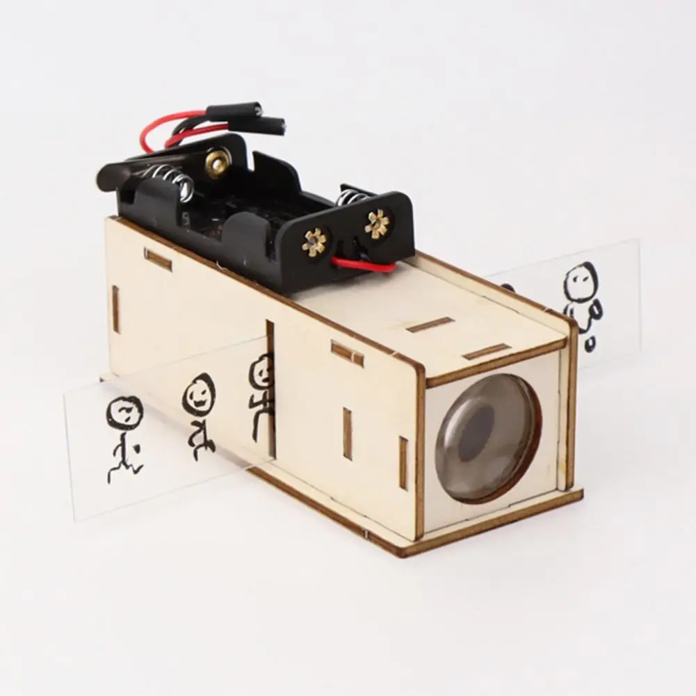 Kids Experimental Teaching Aid Tool Diy Slide Projector for Kids Educational Toy - £9.54 GBP