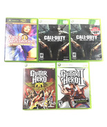 Lot of 1 Xbox &amp; 4 Xbox 360 EMPTY Game Cases w/ Manuals *NO GAMES*  - £8.63 GBP