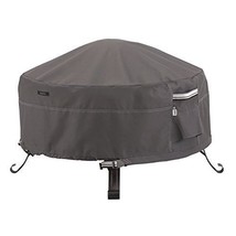 Round Fire Pit Cover 36&#39;&#39; Waterproof Durable Patio Fireplace Storage Pro... - $51.32