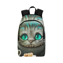 Chesire Cat Adult Casual Waterproof Nylon Backpack Bag - £35.92 GBP